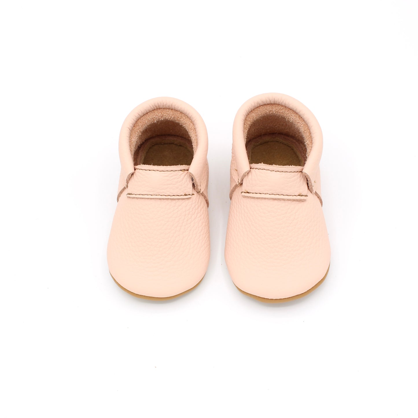 Baby Fringeless Moc - Soft Pink