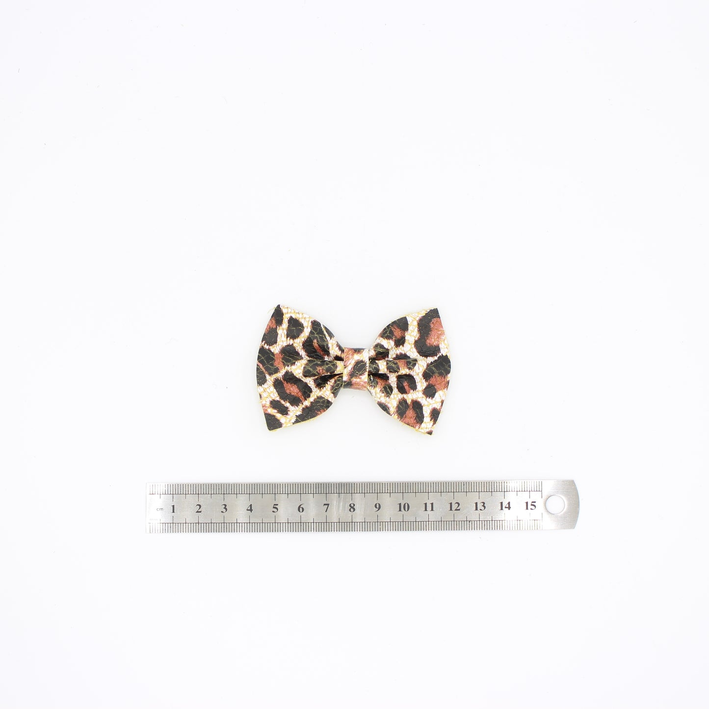 Rust Leopard Bow