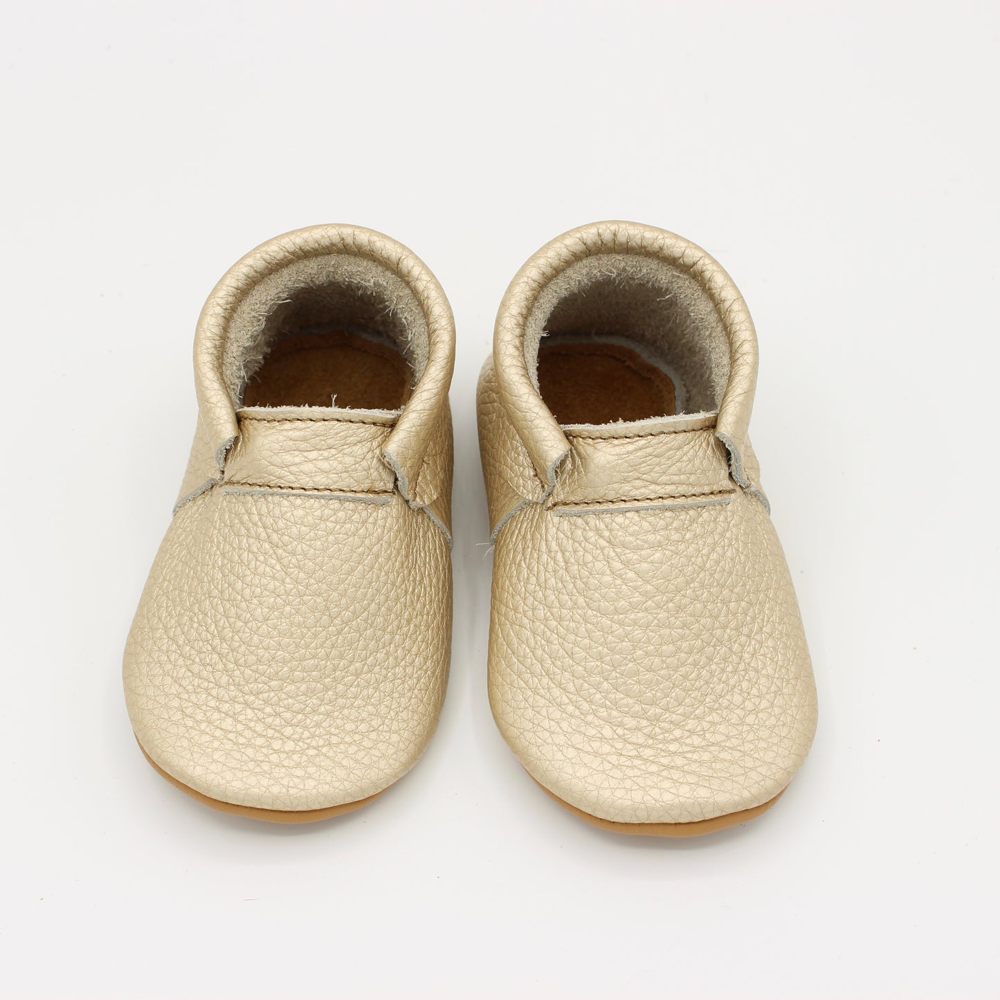 Baby Fringeless Moc - Champagne