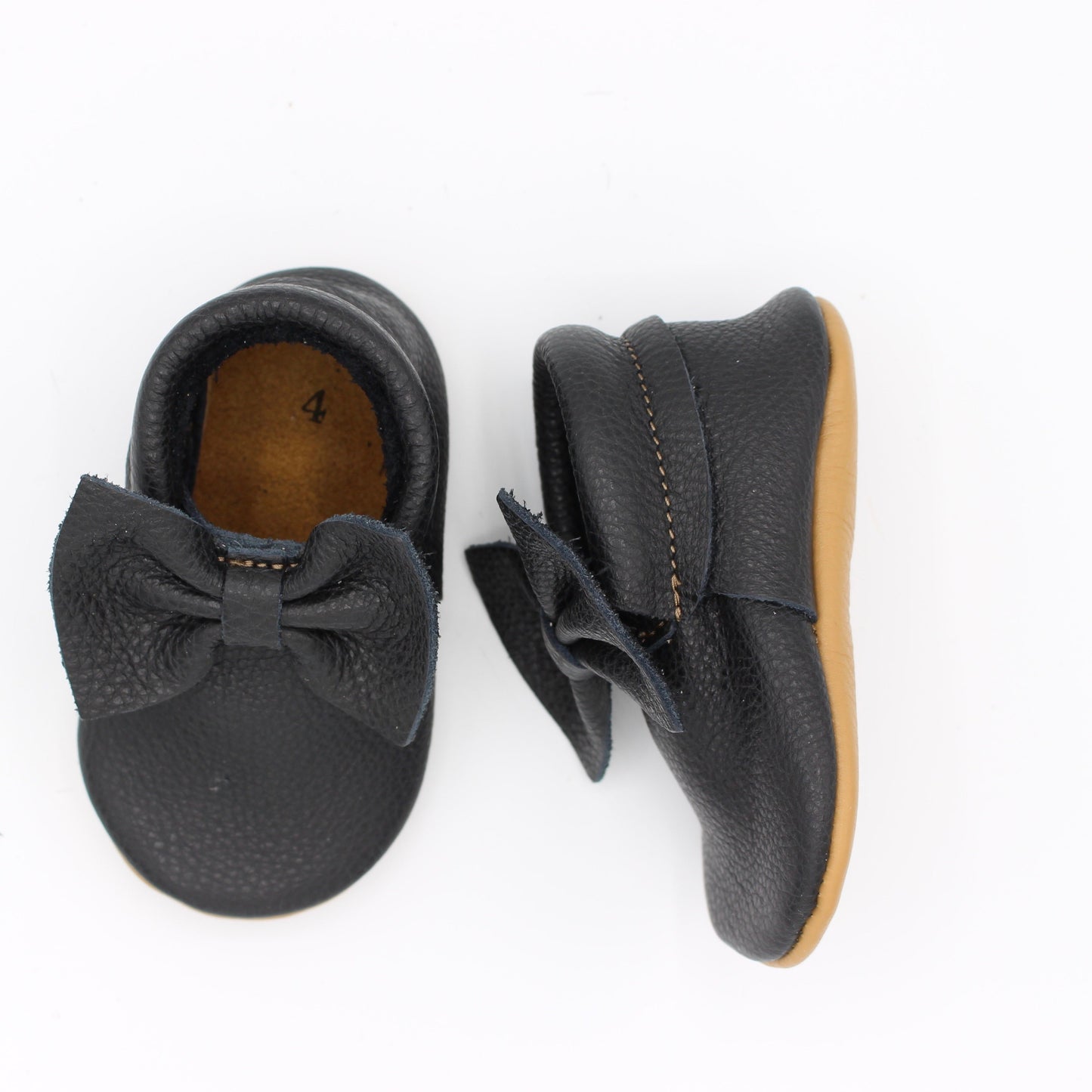 Baby Bow Moc - Black