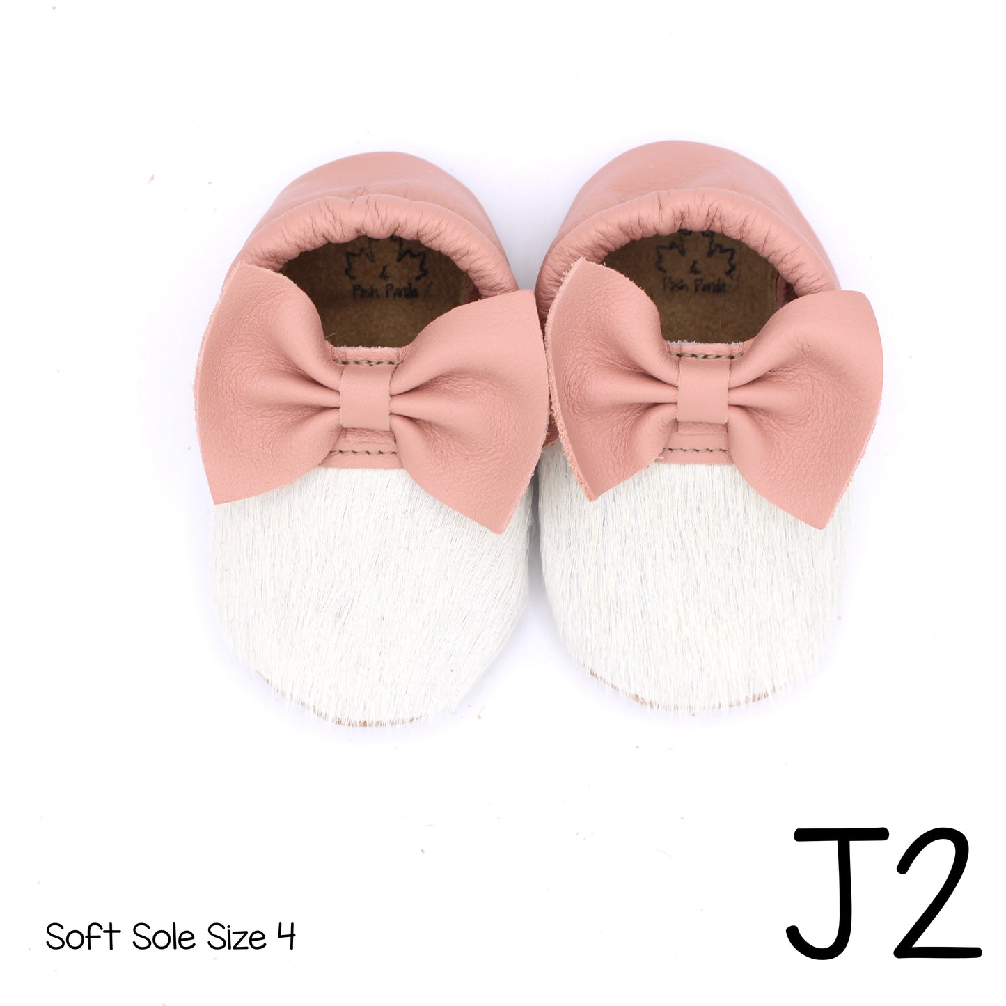 Hair Hide Mocs -  BABY/TODDLER (Soft Sole) - Size 4