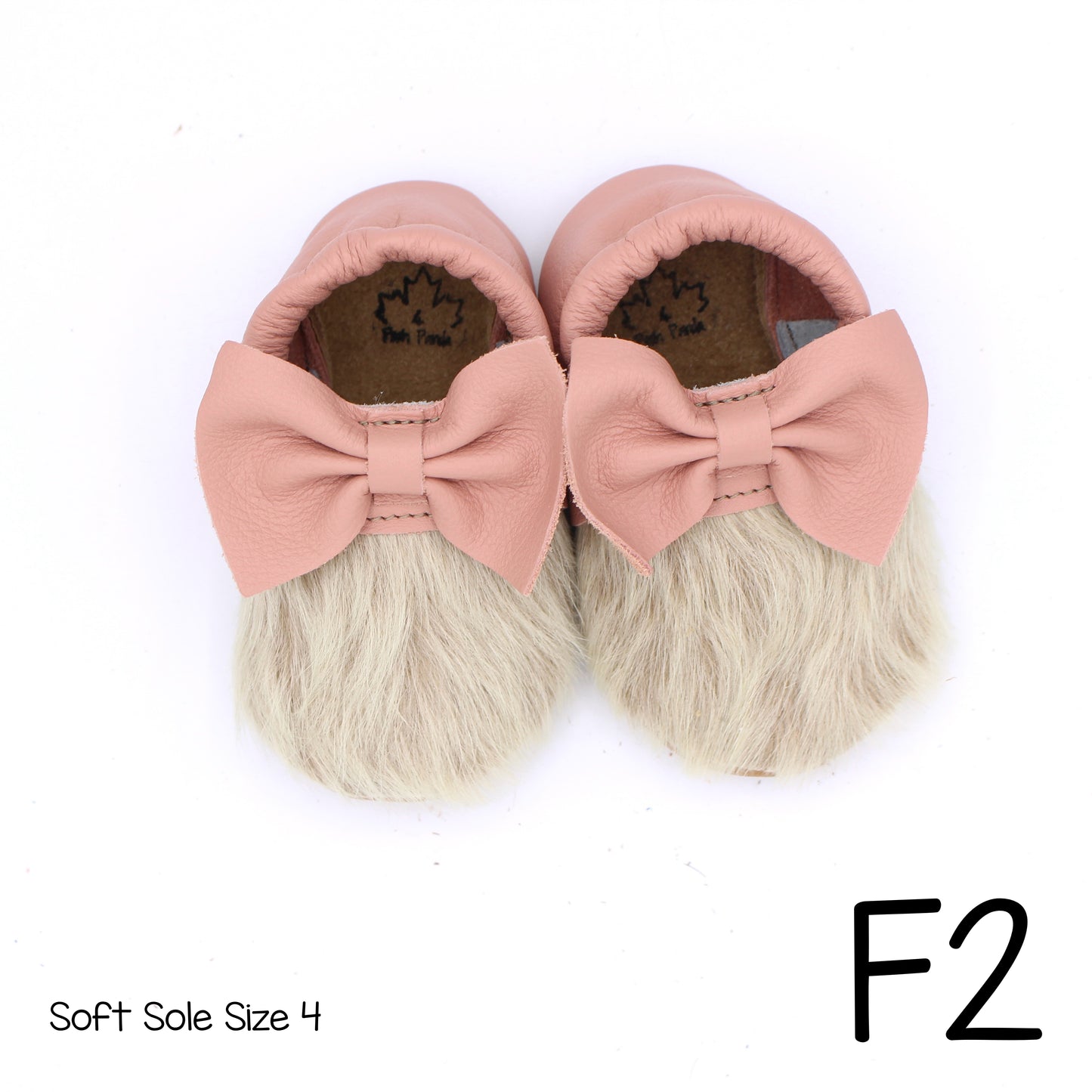 Hair Hide Mocs -  BABY/TODDLER (Soft Sole) - Size 4