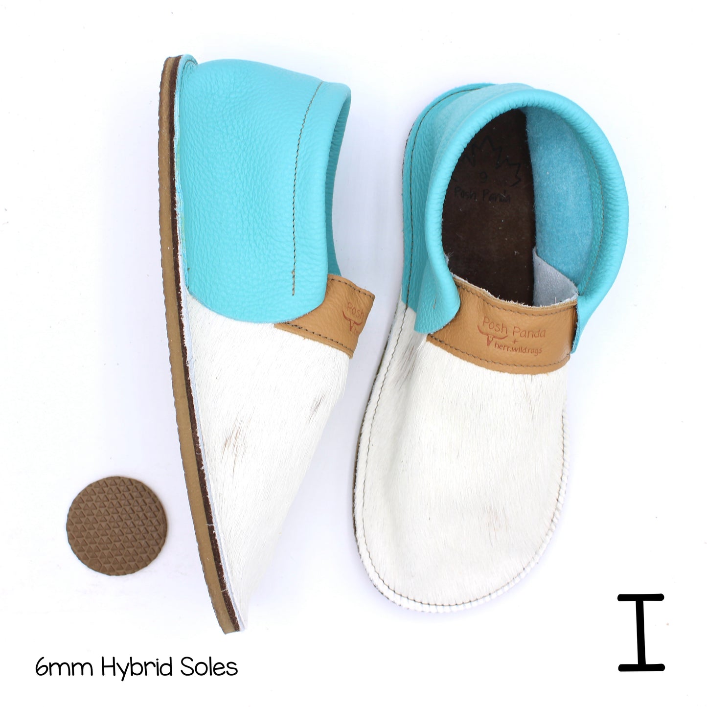Hair Hide Collab Mocs - Ladies - SIZE 9 (4-6mm Soles)