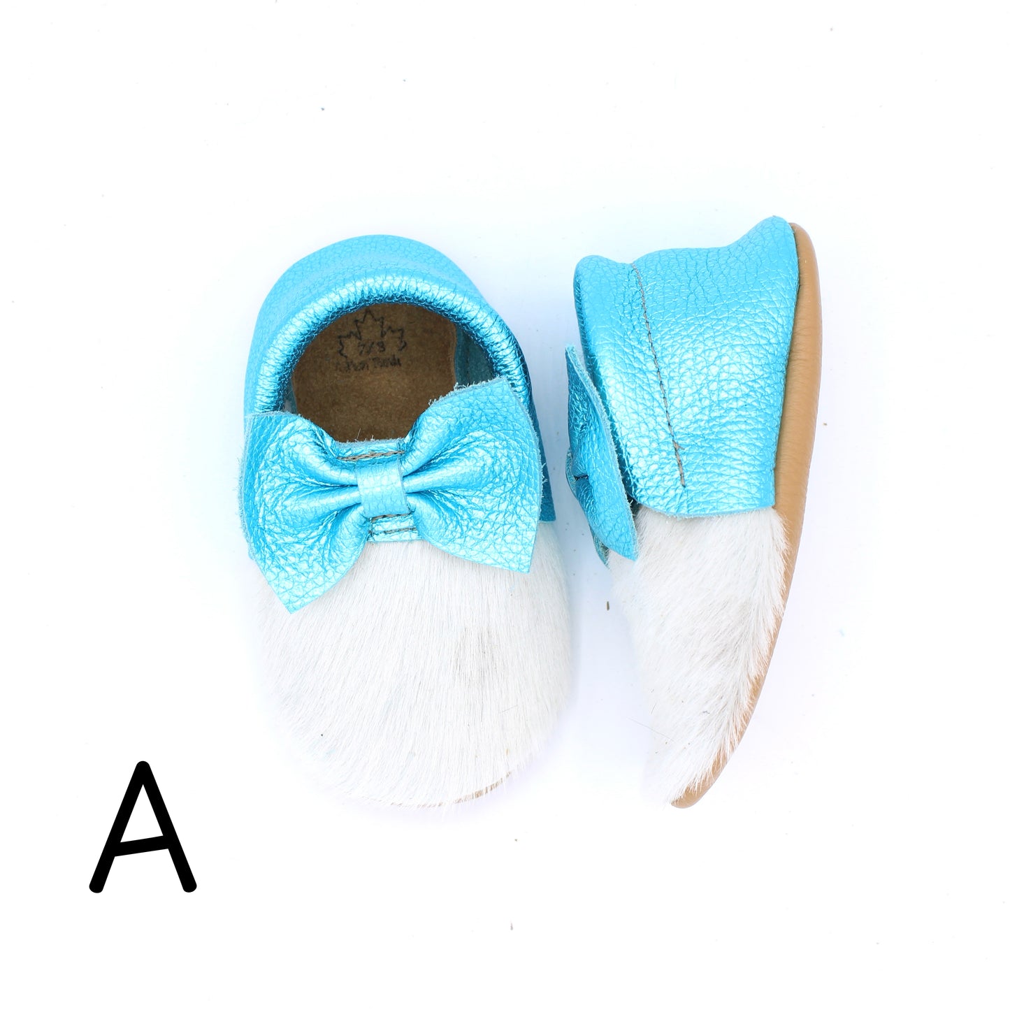 Hair Hide Mocs -  BABY/TODDLER (Soft Sole) - Size 7/8