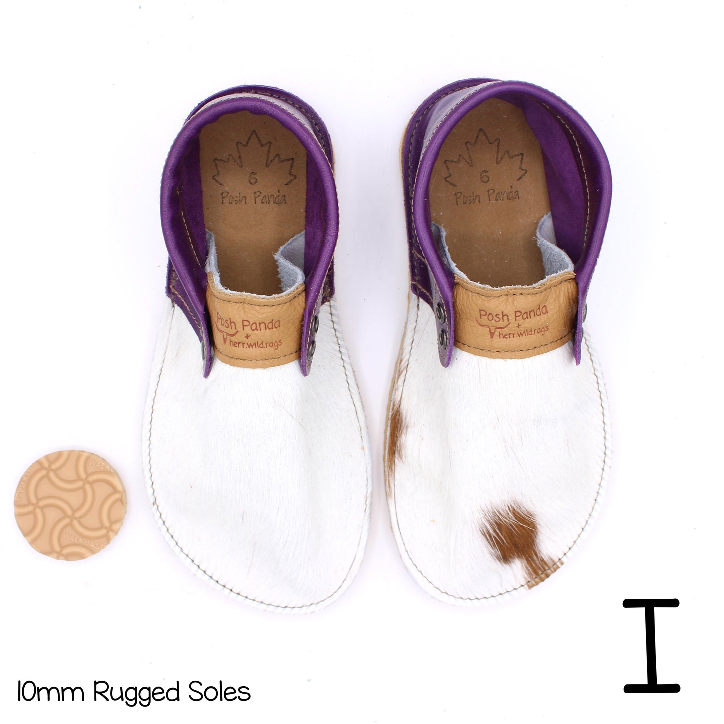 Hair Hide Collab Mocs - Ladies - SIZE 6 - RUGGED