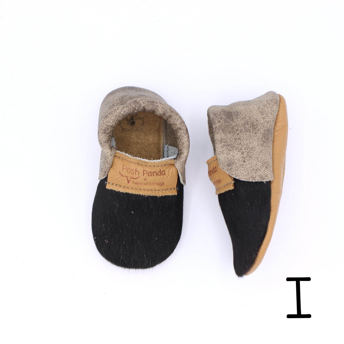 Hair Hide Mocs -  BABY/TODDLER (Soft Sole) - Size 4
