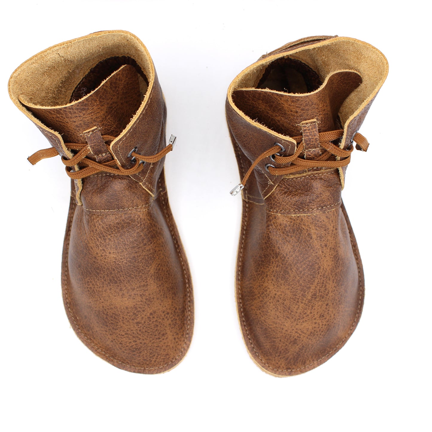 Ladies BOOTS  - Antique Saddle - 8mm Beige Hybrid Soles