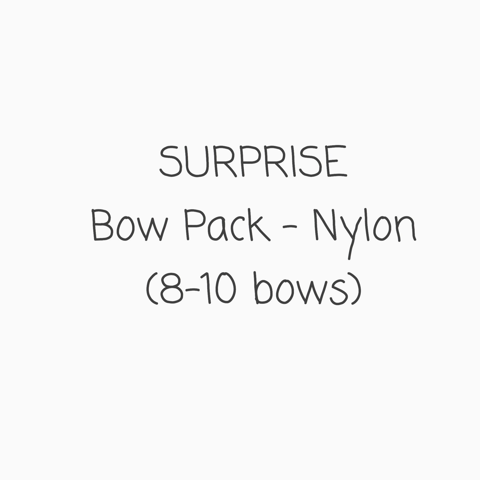 SURPRISE Bow Pack - Nylon (8-10) - Posh Panda
