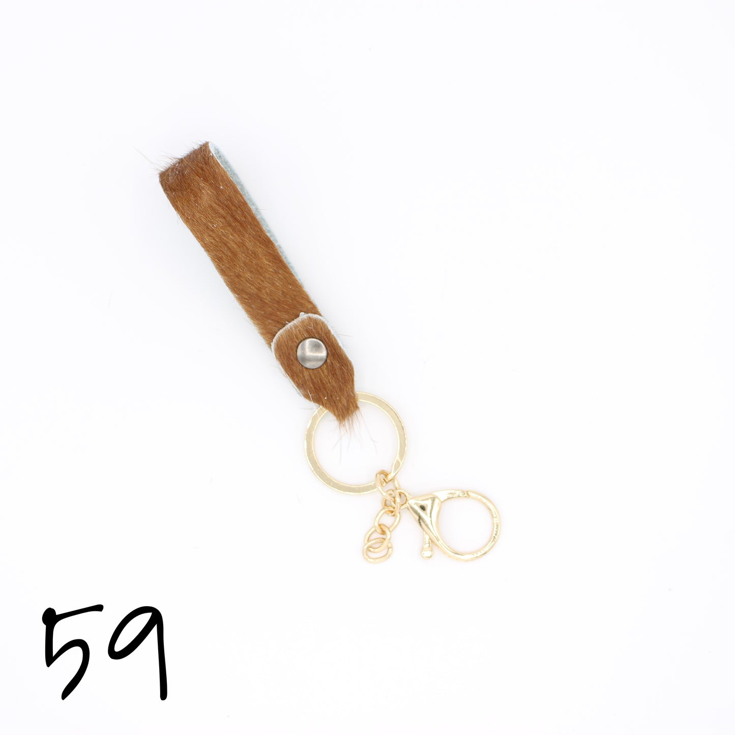 Hair Hide Mini Keychain - SINGLE