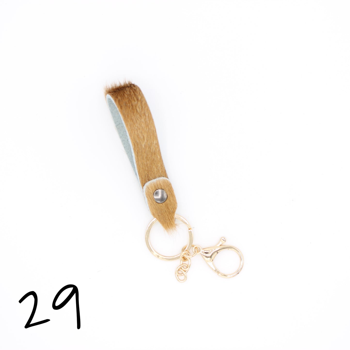 Hair Hide Mini Keychain - SINGLE