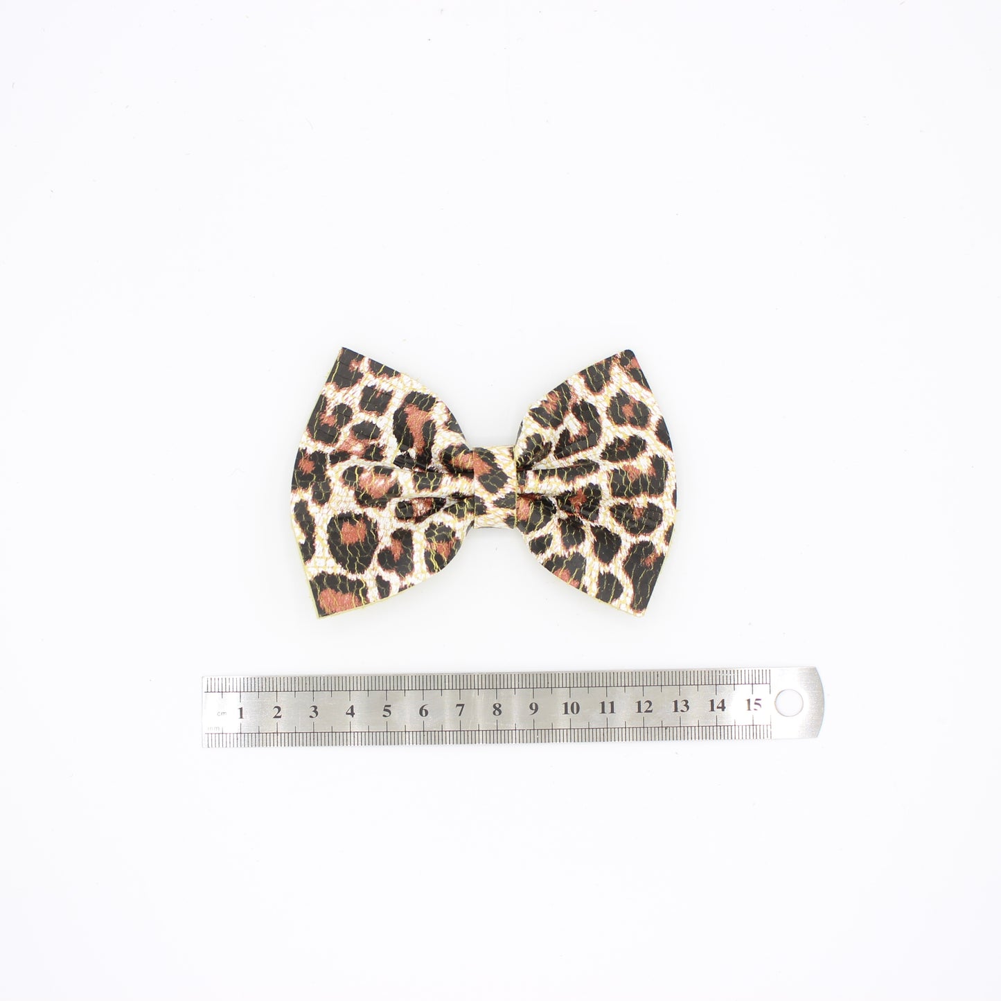 Rust Leopard Bow