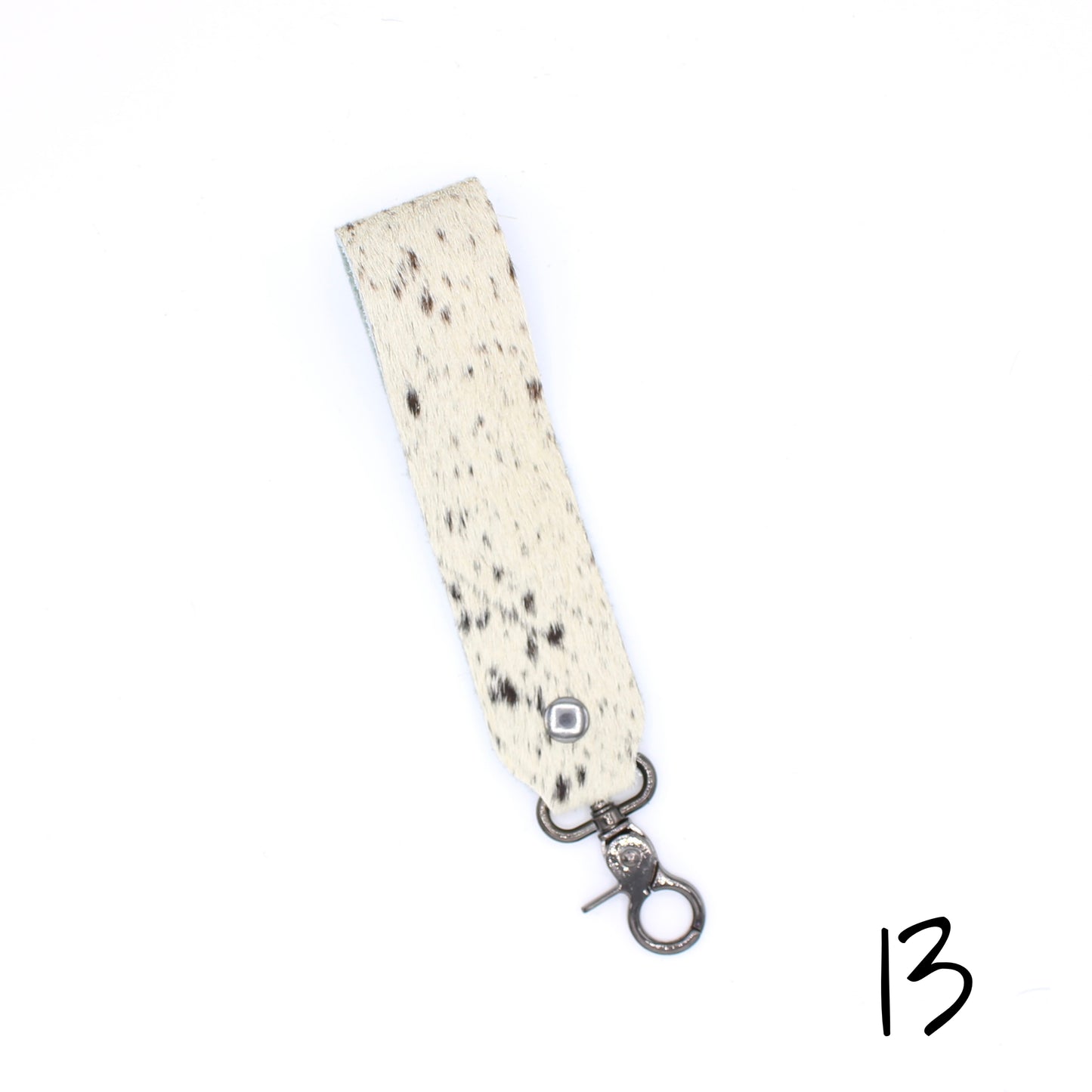 Hair Hide WIDE Wristlet Keychain - SINGLE