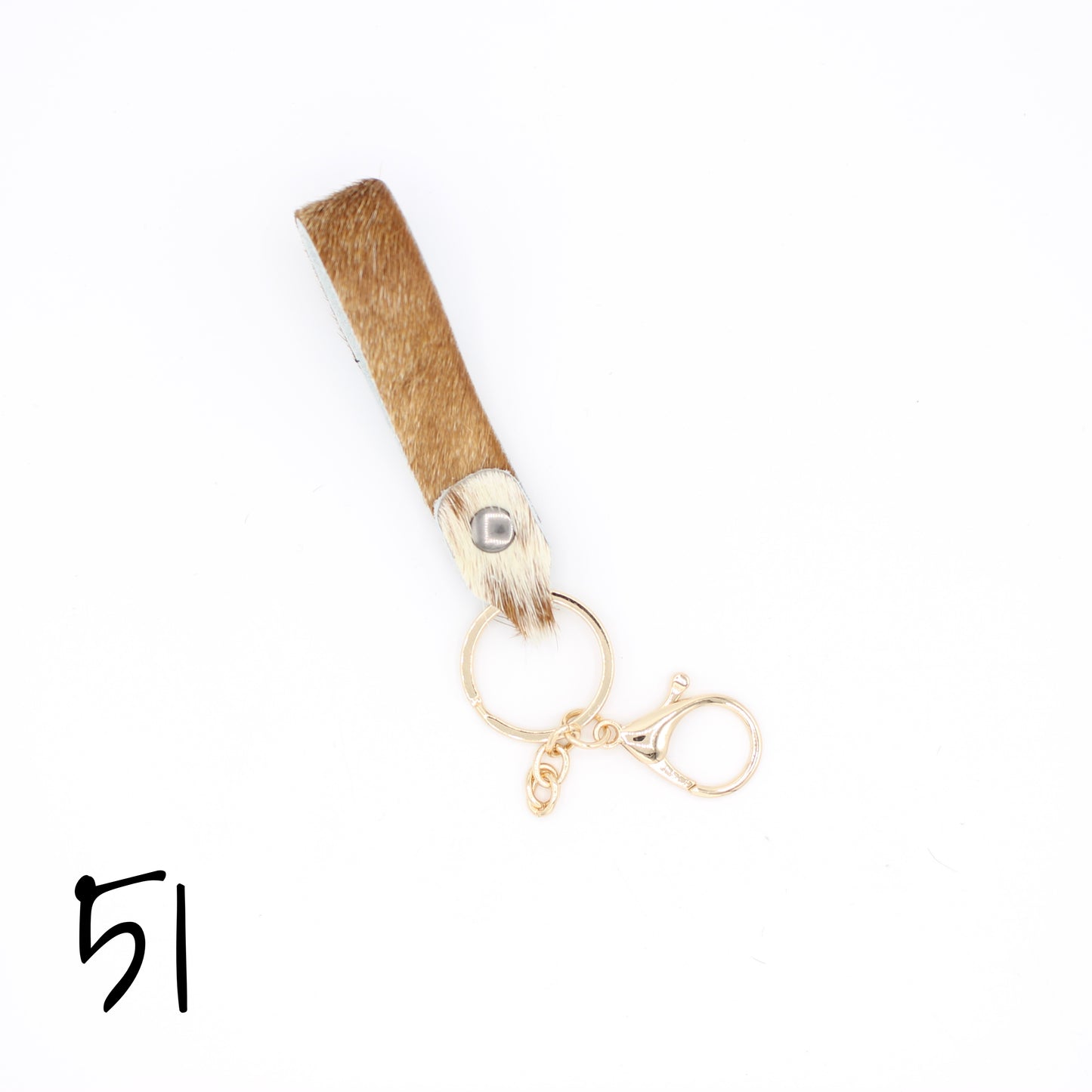 Hair Hide Mini Keychain - SINGLE