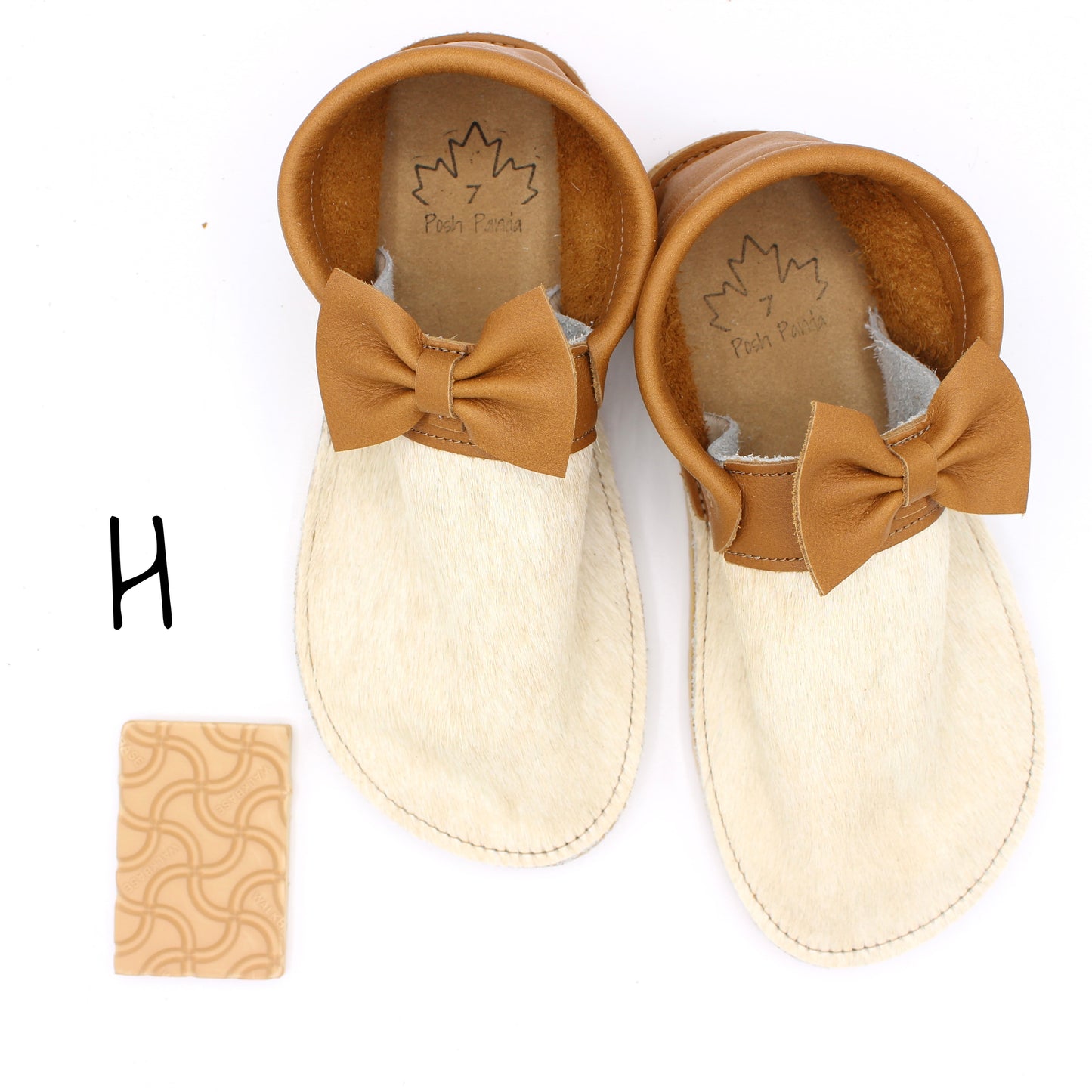 Hair Hide Collab Mocs - Ladies - SIZE 7 - RUGGED